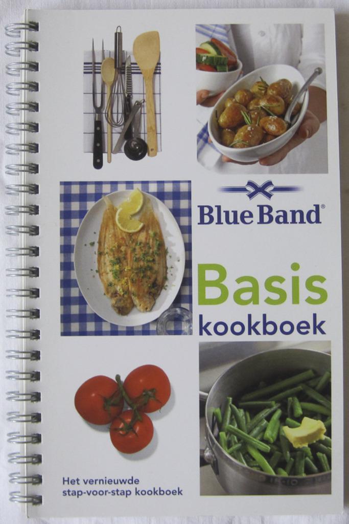 Blue Band Basis kookboek - Janny van der Heijden, Boeken, Kookboeken, Zo goed als nieuw, Voorgerechten en Soepen, Hoofdgerechten