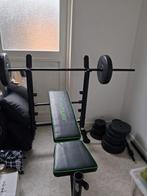 Tunturi halterbank, Sport en Fitness, Fitnessmaterialen, Ophalen, Zo goed als nieuw, Fitnessbank