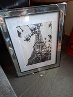 Grote lijst met passepartout Eiffeltoren, Minder dan 50 cm, Nieuw, Ophalen of Verzenden, Nvt