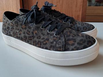Super leuke luipaard-print sneakers van CKS maat 40,5 beschikbaar voor biedingen