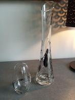 Twee prachtige glazen vazen ​​van Star Glass, Ophalen