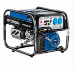 Aggregaat -generator 3kw -hyundai genarator elektrischestart, Ophalen of Verzenden, Zo goed als nieuw, Minder dan 5 kVA, Benzine