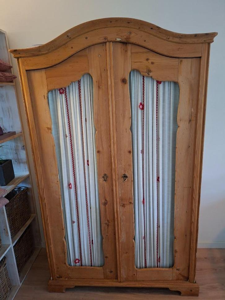 mooie grenen kast, Antiek en Kunst, Antiek | Meubels | Kasten, Ophalen