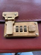 Pilotenkoffer leer, Sieraden, Tassen en Uiterlijk, Koffers, Ophalen of Verzenden, Gebruikt, Leer, Minder dan 50 cm