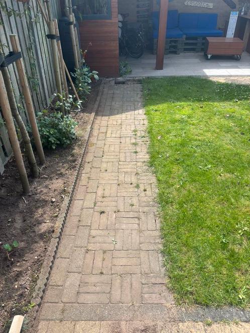 Gratis af te halen: 3m² betonklinkers (20 x 6,5 x 6 cm), Tuin en Terras, Tegels en Klinkers, Zo goed als nieuw, Klinkers, Beton