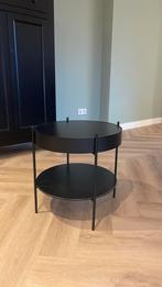 Kleine salontafel, Ophalen, Rond, Hout, Minder dan 55 cm