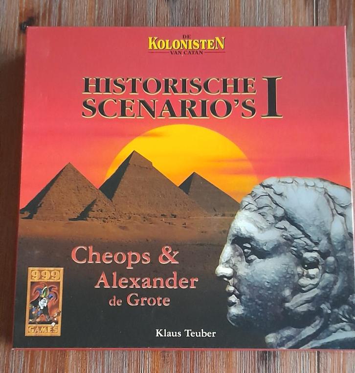 Kolonisten van Catan Historische Scenario's Cheops, Hobby en Vrije tijd, Gezelschapsspellen | Kaartspellen, Ophalen of Verzenden