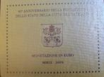 Vaticaan 2009 BU jaarset 1 ct t/m 2 euro, Ophalen of Verzenden, Vaticaanstad, Overige waardes, Setje