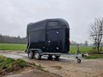 Nette polyester Hotra 2 paarden trailer, in top conditie!, Dieren en Toebehoren, Ophalen, Zo goed als nieuw, Polyester, 2-paards trailer