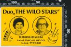 Sticker: Duo The Wilo Stars - Eindhoven, Verzamelen, Verzenden, Zo goed als nieuw, Bedrijf of Vereniging