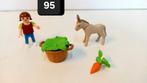 Playmobil meisje met ezeltje 4740 compleet ( 95 ), Ophalen of Verzenden, Zo goed als nieuw, Complete set