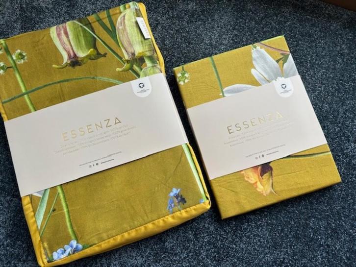 Essenza Dekbedovertrek 1 Persoons XL 160/210, Huis en Inrichting, Slaapkamer | Beddengoed, Nieuw, Dekbedovertrek, Eenpersoons