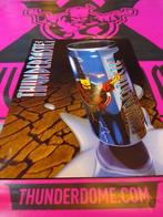 Thundertaste energydrink poster hardcore thunderdome, Ophalen of Verzenden, Nieuw, A1 t/m A3