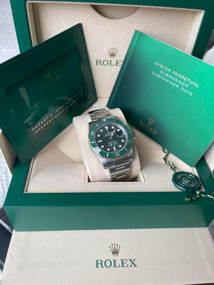 Rolex Submariner Date ‘Hulk’ 2020 ONGEDRAGEN | NEW CARD, Sieraden, Tassen en Uiterlijk, Horloges | Heren, Nieuw, Polshorloge, Rolex