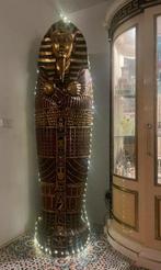 Egyptische sarcofaag – bladgoud – Hollywood “De Mummie”, Huis en Inrichting, Ophalen of Verzenden