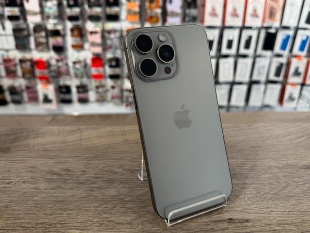 iPhone 15 Pro Max 256GB Naturel - Garantie & Nieuwstaat, Telecommunicatie, Mobiele telefoons | Apple iPhone, Zo goed als nieuw