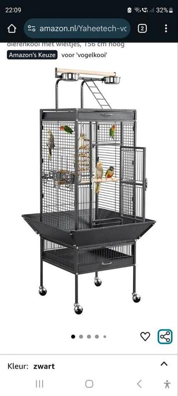 Nwe vogelkooi  beschikbaar voor biedingen