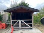 Ruime ponystal te koop – 340x282x275 cm, Stalling, 1 paard of pony