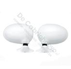 MX5 Set spiegels cristal white, De Cabriohoeve VOF, Nieuw, Info@cabriohoeve.nl, Julianalaan 9, 9462PG Gasselte, Nederland