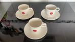 Douwe Egberts cappuccino kopjes met schotel meerdere sets, Huis en Inrichting, Ophalen of Verzenden, Zo goed als nieuw, Kop(pen) en/of Schotel(s)