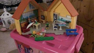 Leuk inklapbaar playmobil zomerhuis . Sint tip  beschikbaar voor biedingen