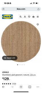 Ikea lohals rond 230 cm vloerkleed, Huis en Inrichting, Ophalen, Zo goed als nieuw, Rond, 50 tot 100 cm