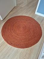 Jute kleedje terracotta / roestbruin 104 cm, Ophalen, Rond, Zo goed als nieuw, Overige kleuren