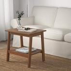 Ikea Lunnarp Bijzet Tafel Bruin, Huis en Inrichting, Minder dan 55 cm, Vierkant, Zo goed als nieuw, Ophalen
