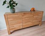 Woood massief eiken dressoir 183x46x87 (lxdxh), 150 tot 200 cm, Eikenhout, Ophalen of Verzenden, Zo goed als nieuw