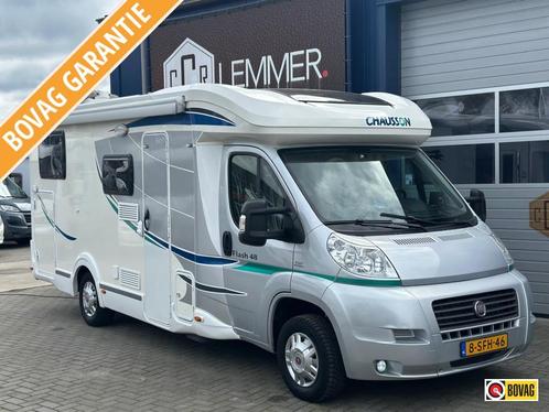 Chausson Flash 48 Enkele bedden, grote garage, Caravans en Kamperen, Campers, Bedrijf, tot en met 3, Chausson, Diesel, Handgeschakeld