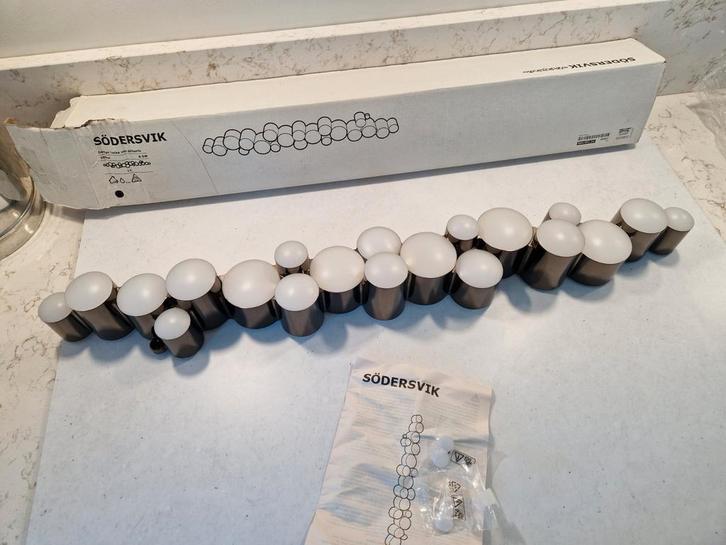 Vintage IKEA Södersvik Lamp - Lycke von Schantz 1980 NIEUW, Huis en Inrichting, Lampen | Wandlampen, Zo goed als nieuw, Kunststof