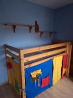 FLEXA halfhoogslaper met lattenbodem., Ophalen, Gebruikt, Hoogslaper