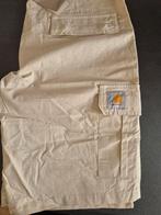 Carhartt WIP Cargo Short - Beige - XL, Beige, Maat 56/58 (XL), Ophalen of Verzenden, Zo goed als nieuw
