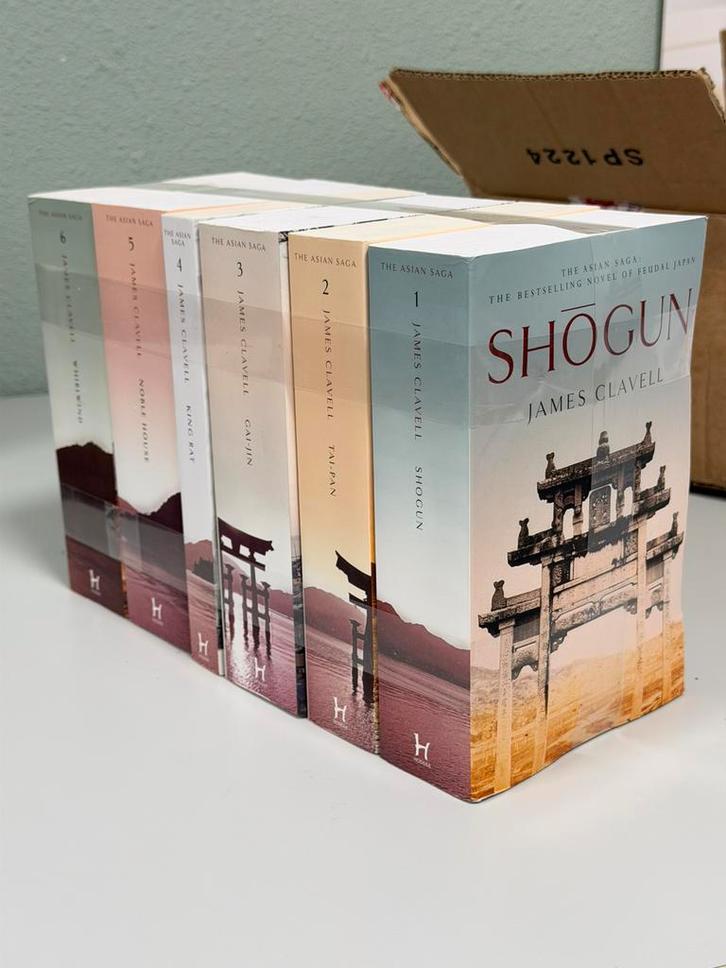 The Novels of Asian Saga 6 Boeken Collection James Clavell, Boeken, Romans, Nieuw, Ophalen of Verzenden