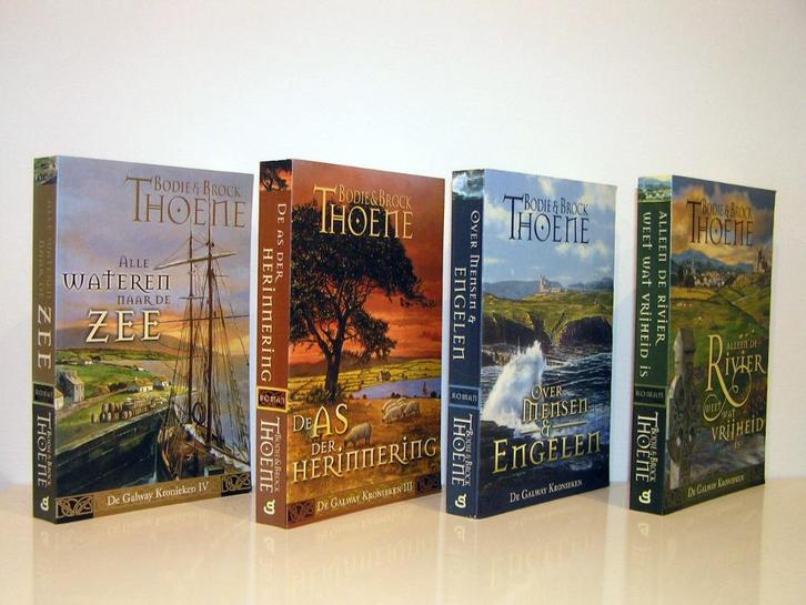 Bodie en Brock Thoene - De Galway kronieken (4-delige serie), Boeken, Romans, Zo goed als nieuw, Ophalen of Verzenden