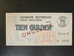 Nederland Rotterdam noodgeld 10 gulden 1944 UNC ongeldig WO2, Postzegels en Munten, Bankbiljetten | Nederland, Ophalen of Verzenden