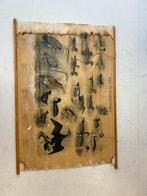 Vintage Biologie Schoolplaat - Riet- en Watervogels, Ophalen of Verzenden, Natuur en Biologie