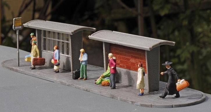 Mastica Abri's, Hobby en Vrije tijd, Modeltreinen | H0, Nieuw, Wagon, Gelijkstroom, Overige merken, Ophalen of Verzenden