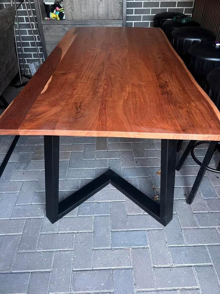 Eethoek 6 personen tafel stoelen bank, Huis en Inrichting, Tafels | Eettafels, Zo goed als nieuw, Ophalen of Verzenden