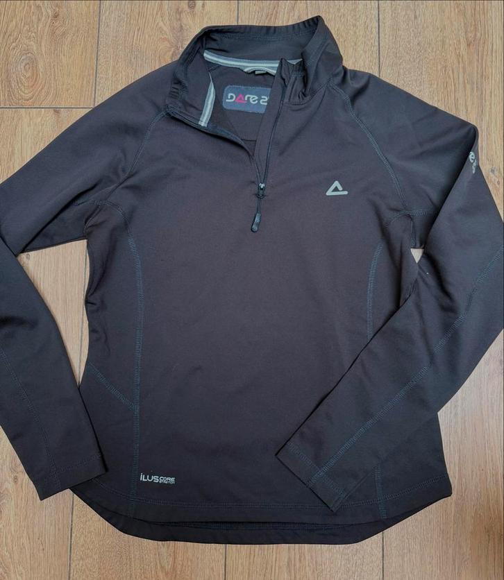 Zwarte Dames Skipully - Maat 36, Kleding | Dames, Wintersportkleding, Zo goed als nieuw, Overige typen, Maat 36 (S), Verzenden