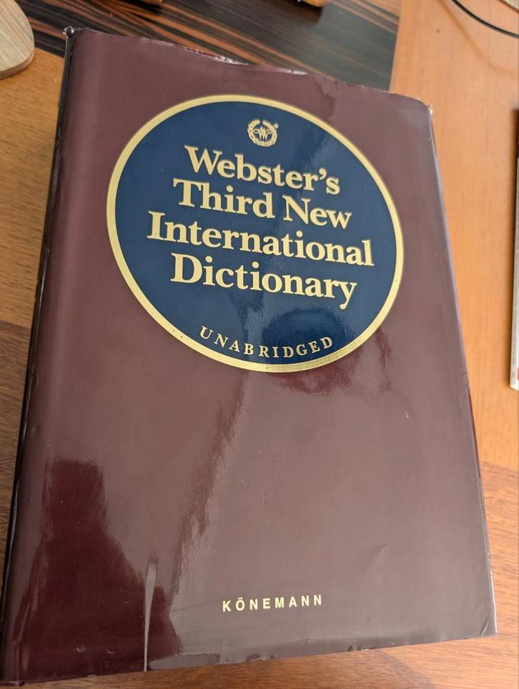 Webster's Third New International Dictionary Unabridged, Boeken, Woordenboeken, Zo goed als nieuw, Engels, Overige uitgevers, Ophalen