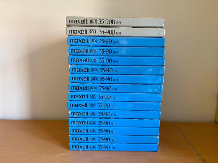 Maxell UD 35-90 13x en 2x XLI 35-90B 2x nieuw, Audio, Tv en Foto, Bandrecorders, Onderdeel, Ophalen