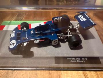 Tyrrell 006 Jackie Stewart 1973 – schaal 1:43 beschikbaar voor biedingen
