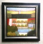 Primitief Landschap - Rob van Hoek (geb.1957), Antiek en Kunst, Ophalen of Verzenden