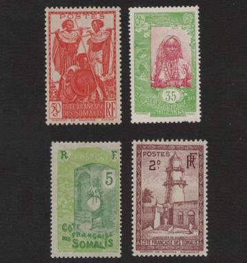 1915 1938 4w-COTE SOMALIS Franse kolonie beschikbaar voor biedingen