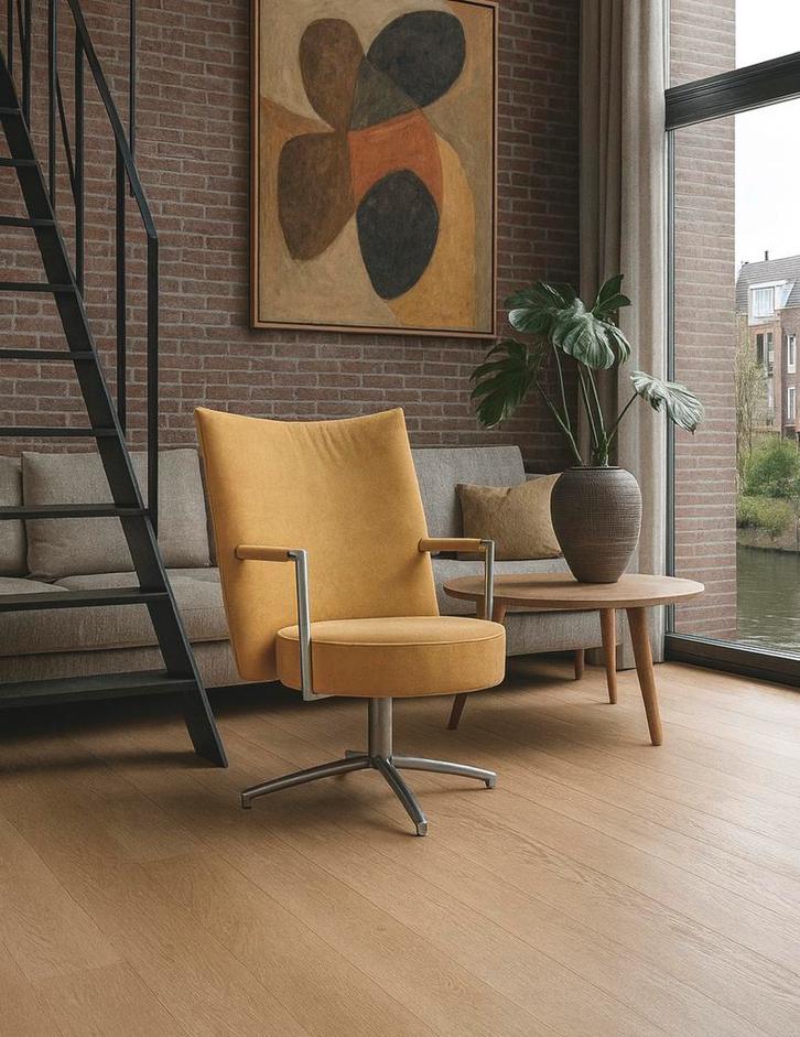 Design stoel Erik Jorgensen, Huis en Inrichting, Fauteuils, Zo goed als nieuw, 75 tot 100 cm, Ophalen
