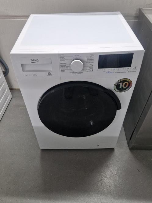 Zeer jonge BEKO WTV8814MMC1 SteamCure Wasmachine, Witgoed en Apparatuur, Wasmachines, Refurbished, Voorlader, 8 tot 10 kg, 1200 tot 1600 toeren
