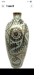 Gevraagd: object / vaas porceleyne fles  GROEN CRAQUELE, Ophalen of Verzenden