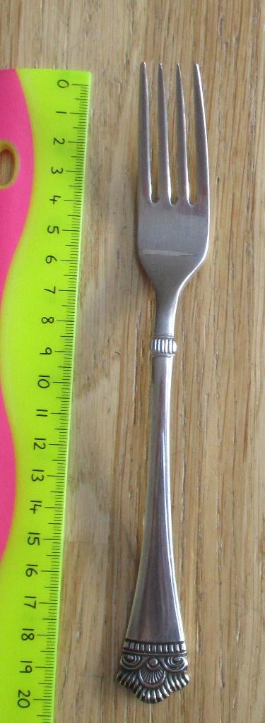 Mooie dinervork Wirths 18/10 20cm 48gram, Ophalen of Verzenden, Zo goed als nieuw, Rvs of Chroom