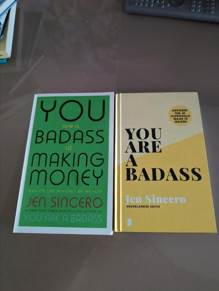 You are a badass & You are a badass at making money, Boeken, Advies, Hulp en Training, Gelezen, Ophalen of Verzenden